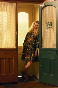 Princess Highway - Pumpkin Long Sleeve Dress - chocolate