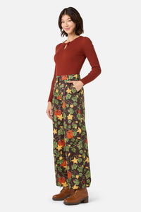 Princess Highway - Pumpkin Relaxed Pant - chocolate