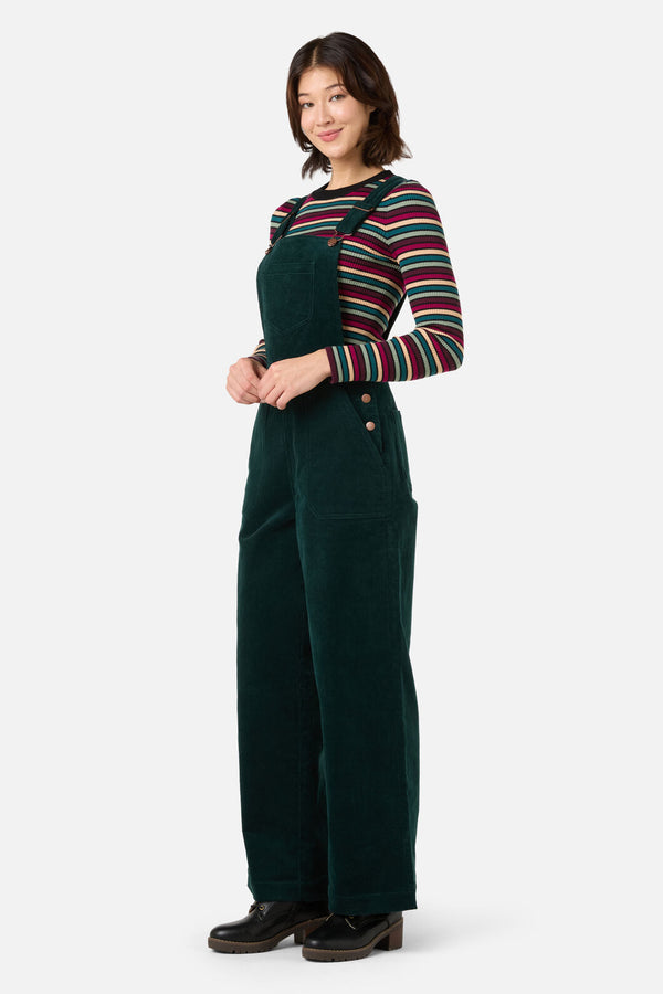 Princess Highway - Casey Cord Overall - teal