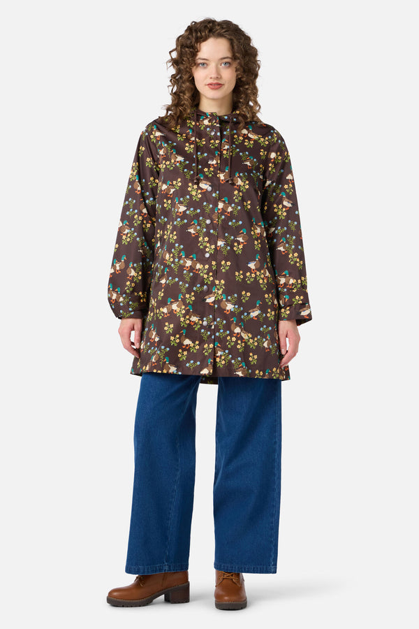 Princess Highway - Sweet Ducks Raincoat - chocolate
