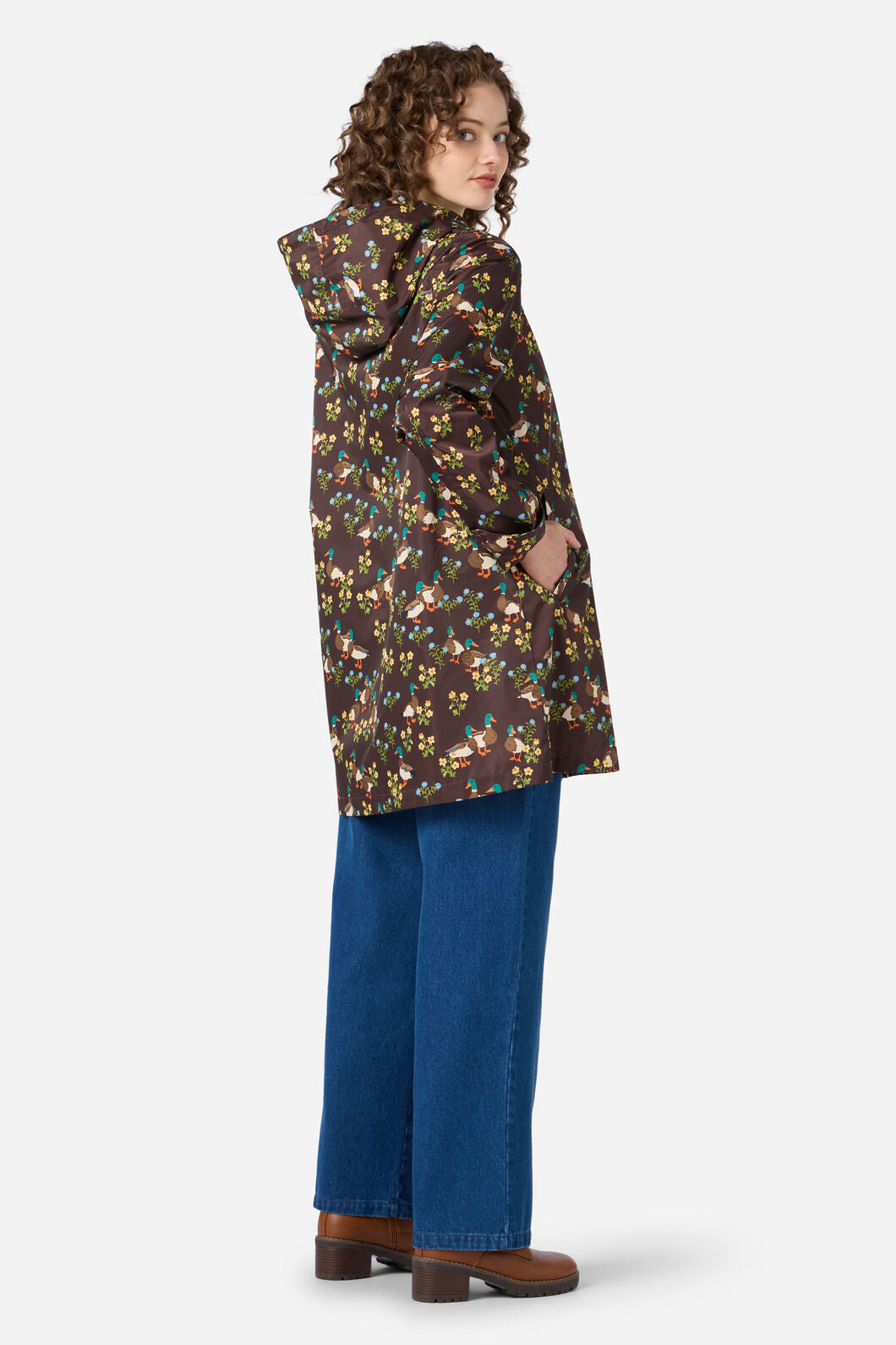 Princess Highway - Sweet Ducks Raincoat - chocolate