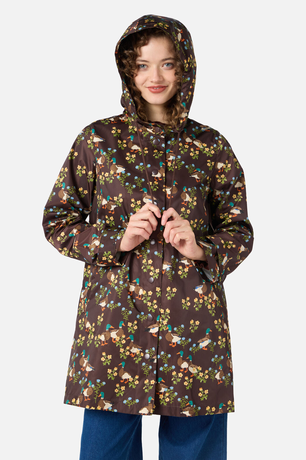 Princess Highway - Sweet Ducks Raincoat - chocolate