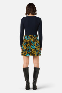 Princess Highway - Anna Bow Knit Top - navy