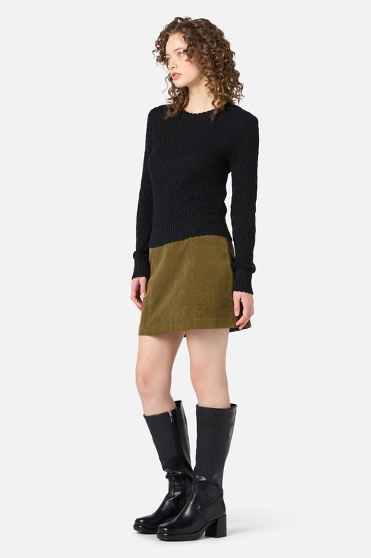 Princess Highway - Amelia Knit Jumper - black