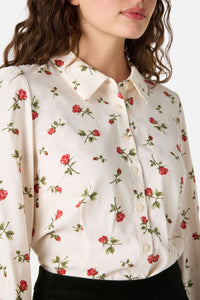 Princess Highway - Evie Rose Long Sleeve Blouse - cream
