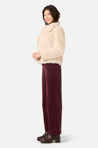 Princess Highway - Penelope Faux Fur Jacket - cream