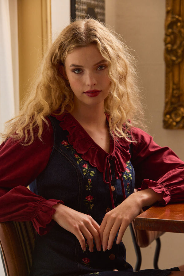 Princess Highway - Lovely Luella Blouse - wine