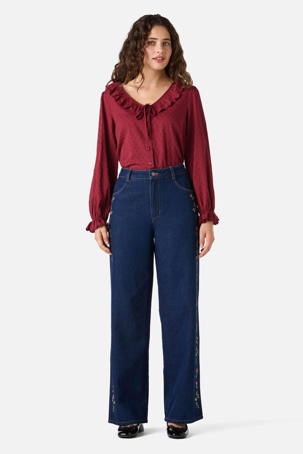 Princess Highway - Lovely Luella Blouse - wine