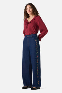 Princess Highway - Lovely Luella Blouse - wine
