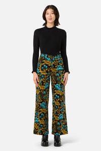 Princess Highway - Azura Velvet Pant - blue