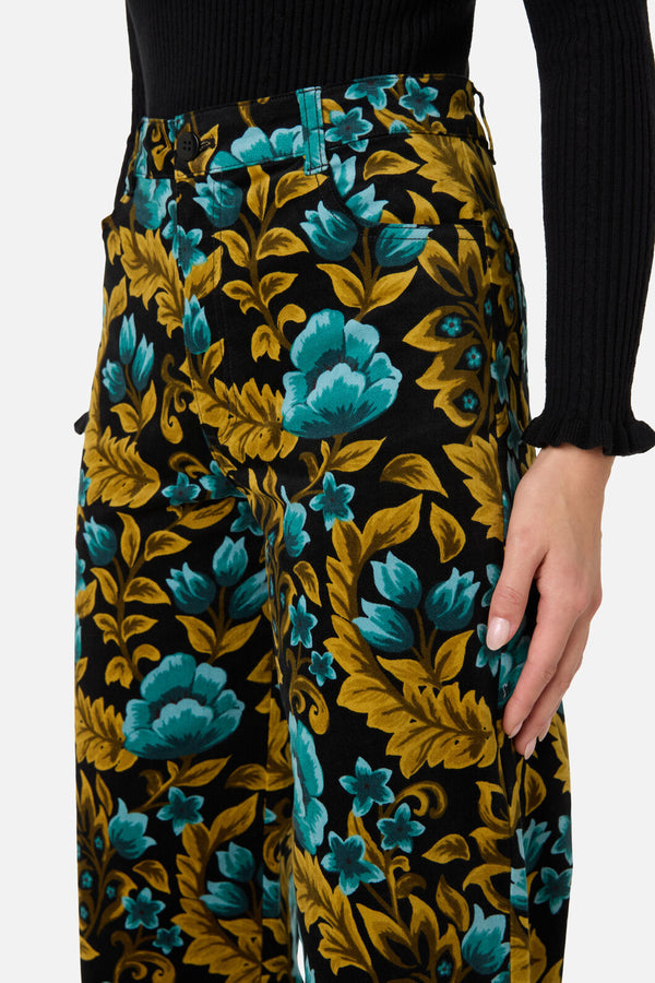 Princess Highway - Azura Velvet Pant - blue