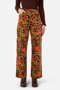 Princess Highway - Azura Velvet Pant - rust