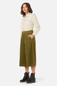 Princess Highway - Lani Ditsy Long Sleeve Blouse - blue