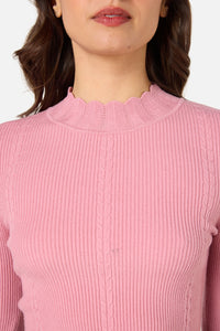 Princess Highway - Sophie Long Sleeve Knit Top - pink