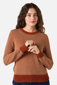 Princess Highway - Riley Vintage Knit Jumper - rust