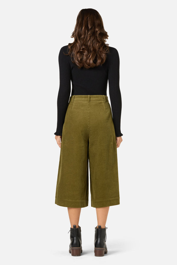 Princess Highway - Adeline Cord Culotte - green