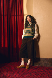 Princess Highway - Adeline Cord Culotte - chocolate