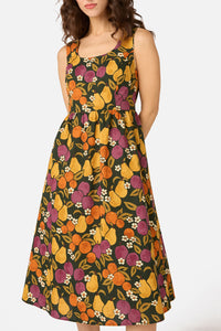 Princess Highway - Fancy Fruit Midi Dress - green