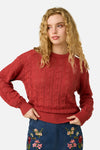 Princess Highway - Gracey Wave Knit Jumper - rose