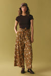 Princess Highway - Dogs & Flowers Culotte - chocolate