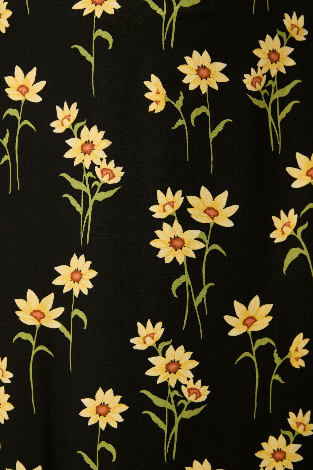 Princess Highway - Goldie Daisy Midi Skirt - black