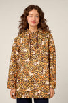 Princess Highway - Dogs & Flowers Raincoat - chocolate