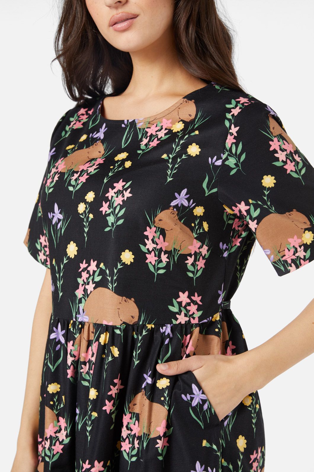 princess highway wombat dress Quokka & Flora Smock Dress Princess Highway