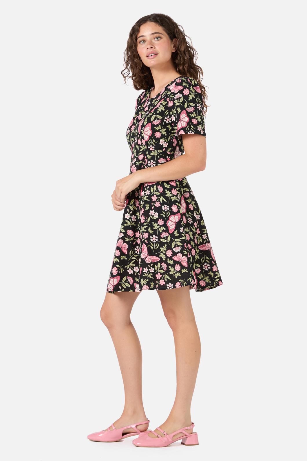 Princess Highway - Yvette Butterfly Mini Dress - pink