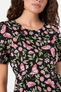 Princess Highway - Yvette Butterfly Mini Dress - pink