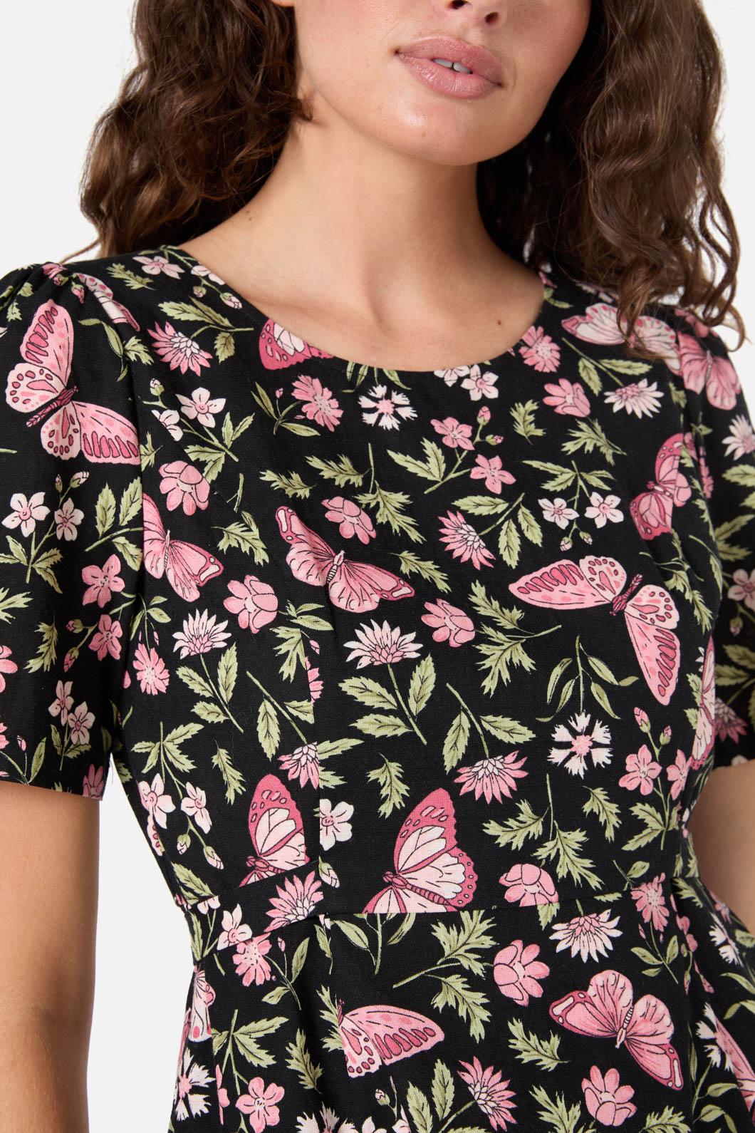 Princess Highway - Yvette Butterfly Mini Dress - pink
