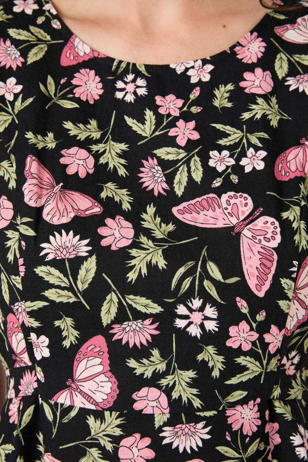 Princess Highway - Yvette Butterfly Mini Dress - pink