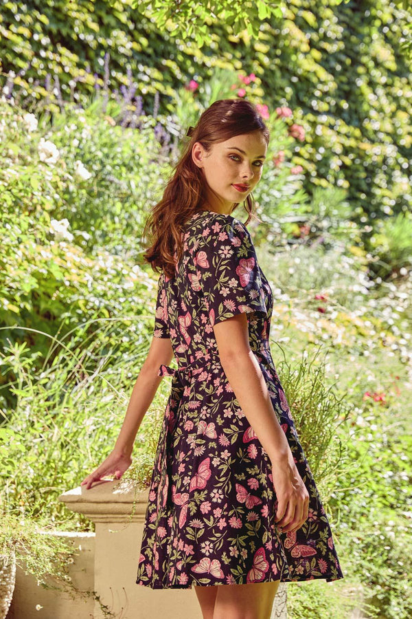 Princess Highway - Yvette Butterfly Mini Dress - pink
