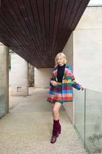 Princess Highway - Milly Bright Check Skirt - bright-check