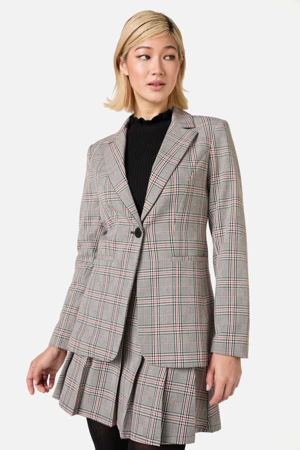Princess Highway - Joe Check Blazer - black-red
