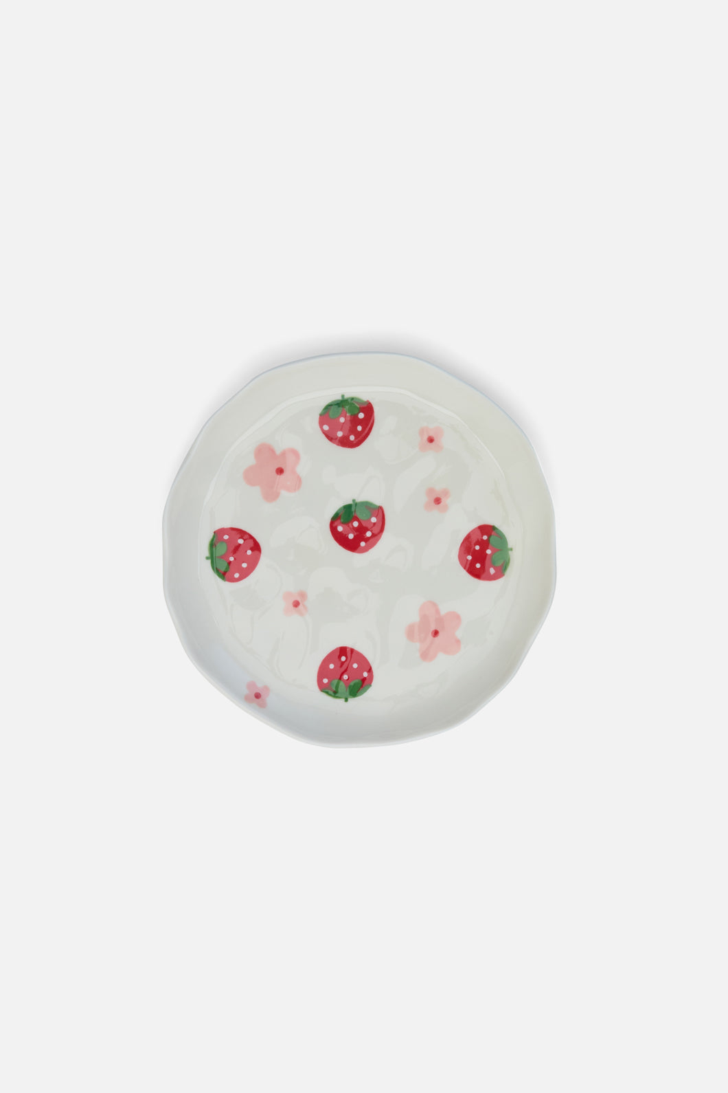 Strawberry Cup & Saucer Set