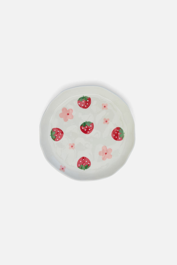 Strawberry Cup & Saucer Set