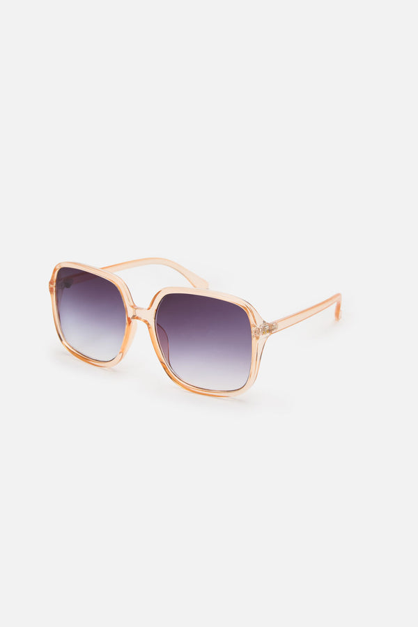 Princess Highway - Champagne 70s Glamour Sunglass - champagne