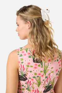 Princess Highway - White Swan Claw Clip - white