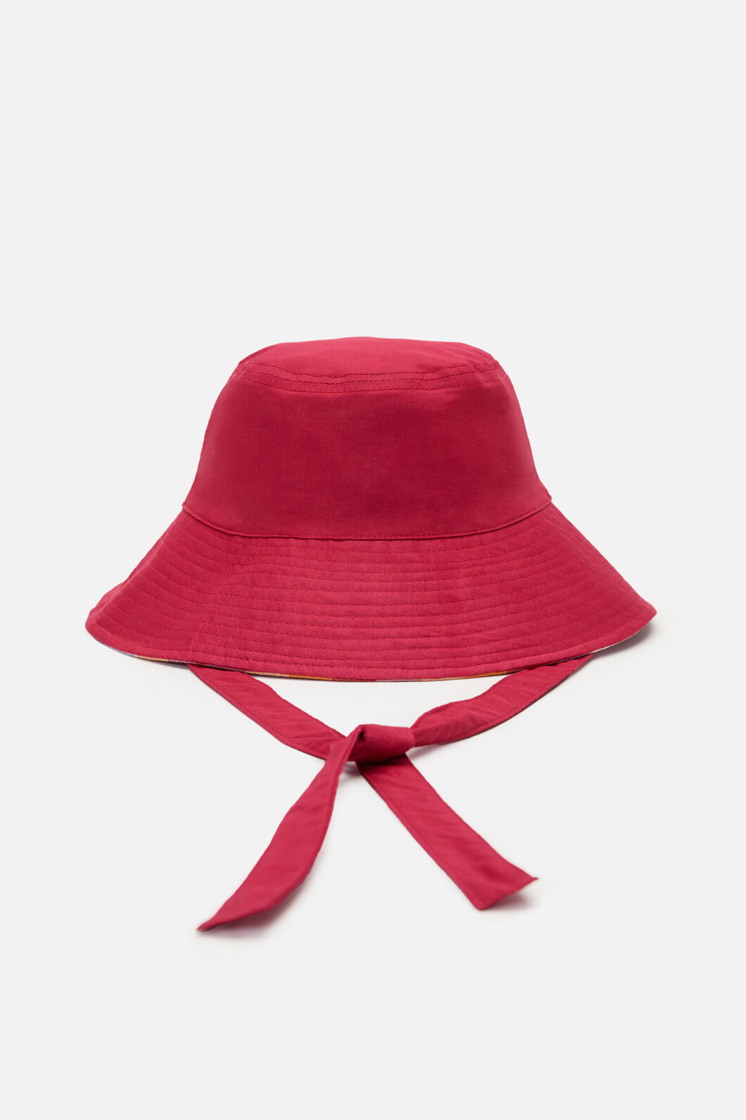Princess Highway - Cassie Check Reversible Hat - red