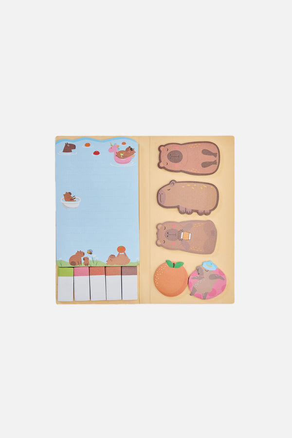 Princess Highway - Capybara Sticky Note Set - multi