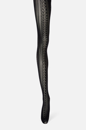 Princess Highway - Black Lacey Tight - black