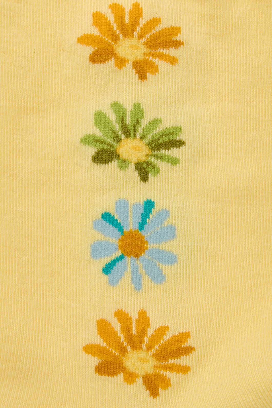 Princess Highway - Lemon Daisy Jane Sock - lemon