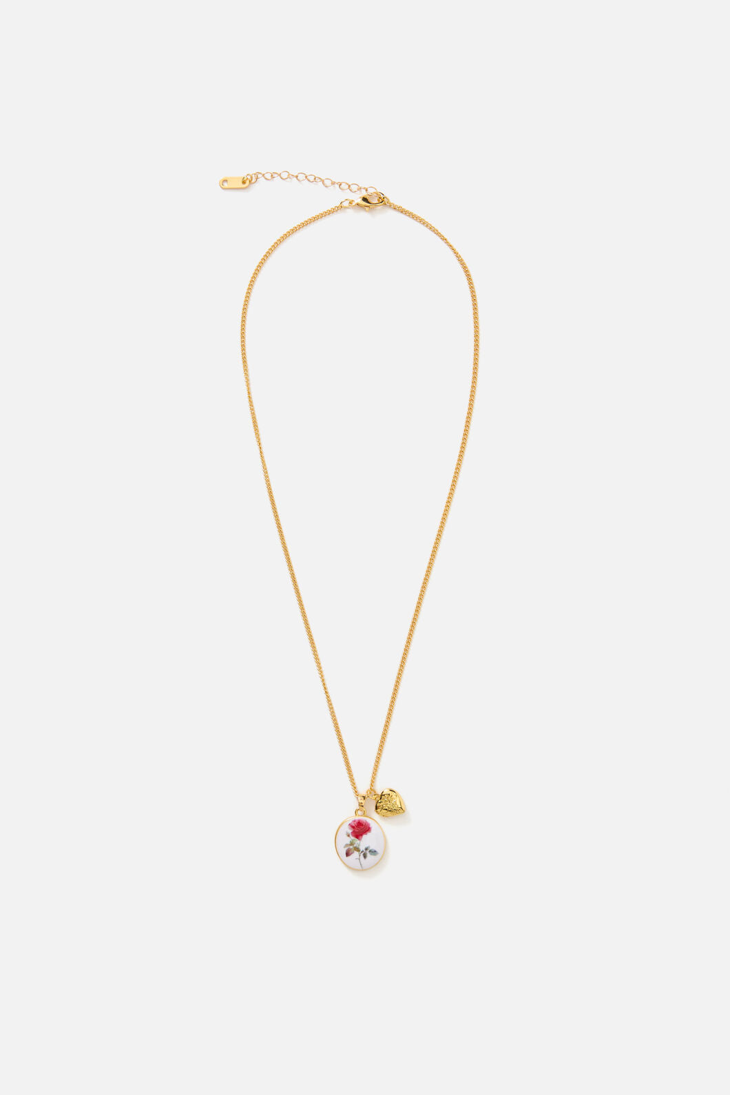 Princess Highway - Pretty Rose Necklace - gold