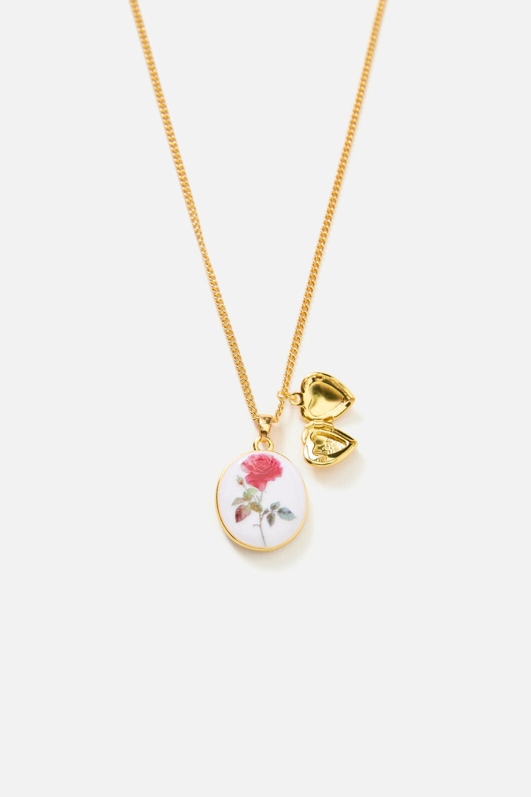 Princess Highway - Pretty Rose Necklace - gold