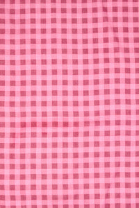 Princess Highway - Margot Check Cotton Sarong - pink