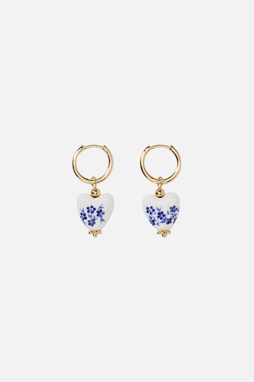 Princess Highway - Pretty Blue Floral Earrings - blue