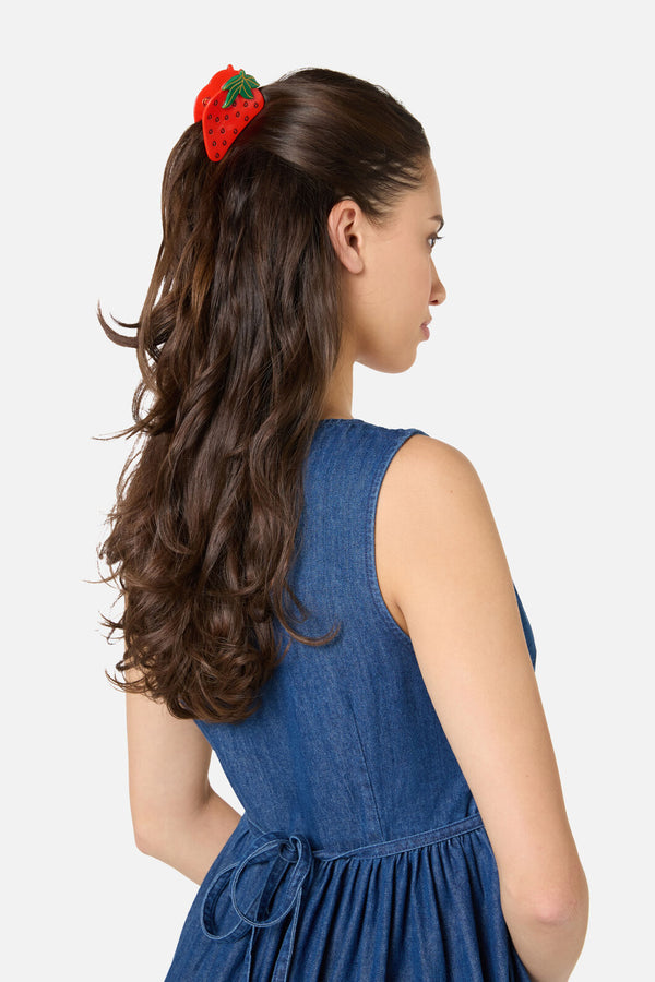 Princess Highway - Strawberry Claw Clip - red