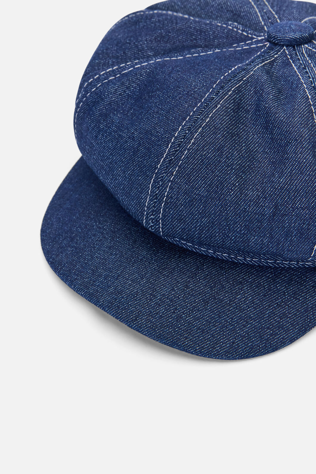 Princess Highway - Denim Page Boy Hat - navy