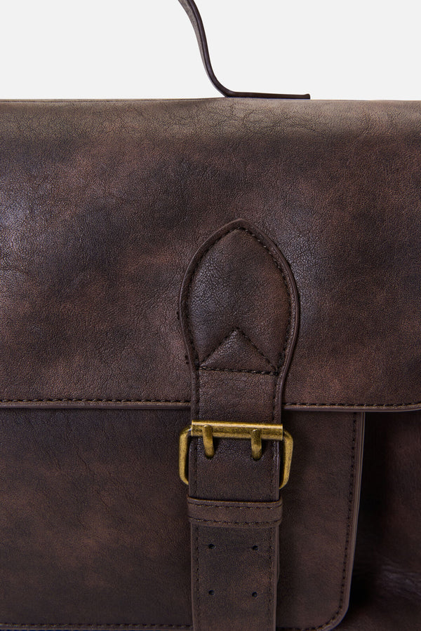 Princess Highway - Two Way Satchel Bag - chocolate