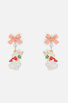 Princess Highway - Rabbit Bow Earrings - multi